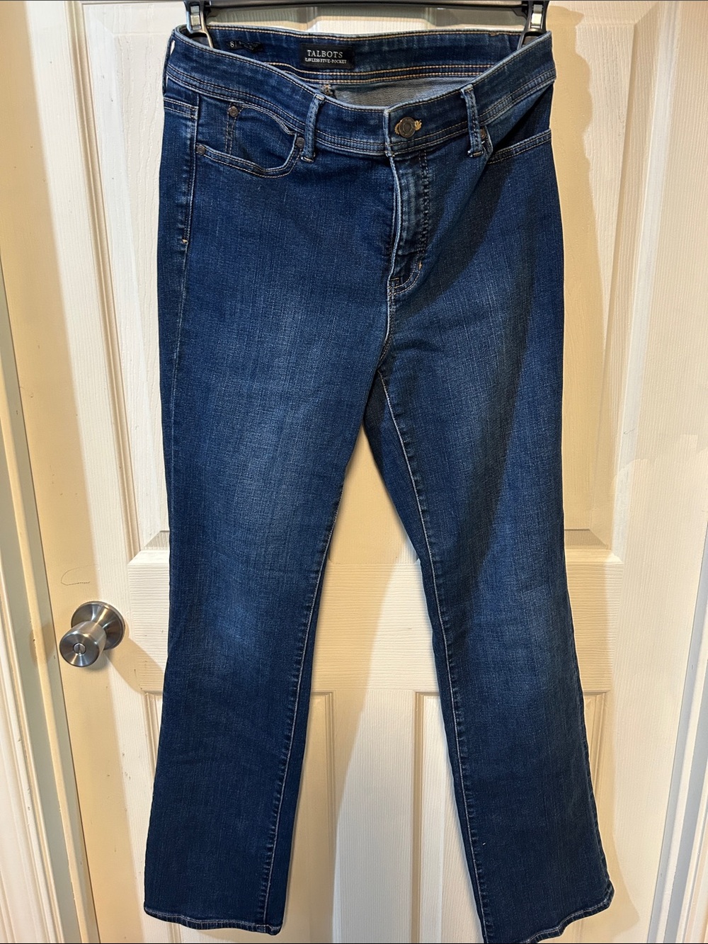 Talbots Women’s Dark Blue Boot Cut Jeans